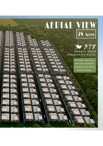 3 BHK Villa – Exterior View View at GNR Anvaya Icon City, Kongara Kalan - for Sale