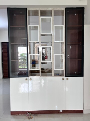 Building Lobby in 3 BHK Apartment at Vajras Jasmine County, Puppalaguda – for Rent