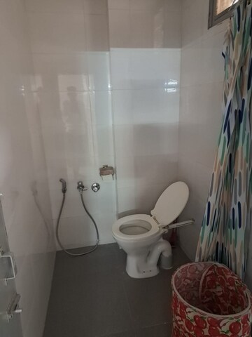 Bathroom in 3 BHK Apartment at Thaltej – for Rent