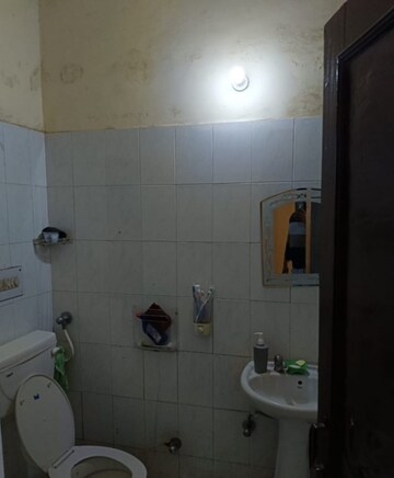 Bathroom in 3 BHK Builder Floor at Dhakoli Village – for Sale