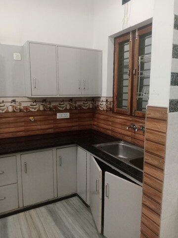Kitchen in 1.5 BHK Builder Floor at Sector 18 – for Rent