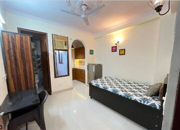Living Room in 1 RK Builder Floor at Saket – for Rent