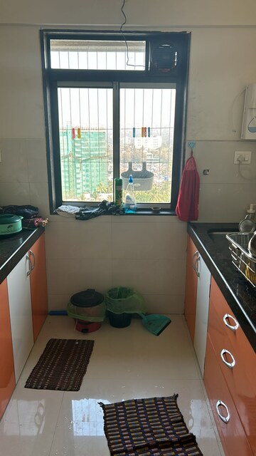 Kitchen in 1 BHK Apartment at Crystal Armus, Chembur – for Rent