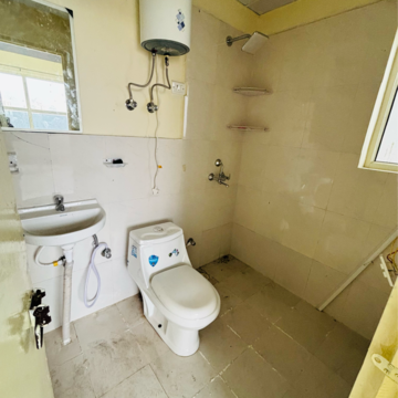 Bathroom in 2 BHK Apartment at Pyramid Fusion Homes, Sector 70a – for Rent