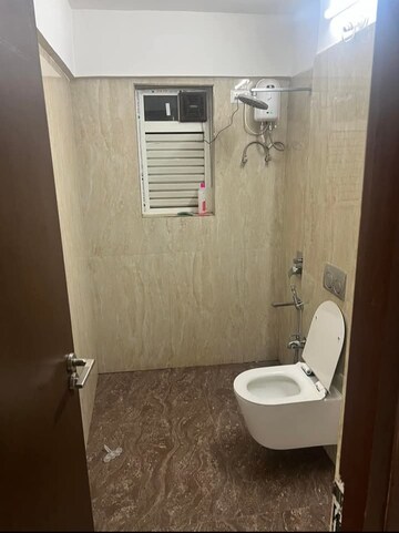Bathroom in 2 BHK Apartment at Ruparel Orion, Chembur – for Rent