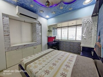 Bedroom in 2 BHK Apartment at Guru Vihar CHS, Vasai East – for Sale