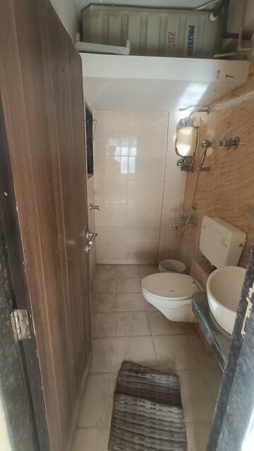 Bathroom in 2 BHK Apartment at Evershine Avenue A6, Virar West – for Rent