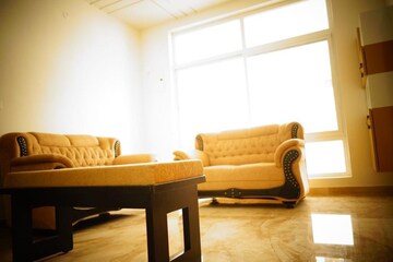 Living Room in 3 BHK Villa at Manjeera Purple Town, Gopanpally – for Rent