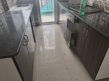 Kitchen in 3 BHK Apartment at Aims Greens Avenue, Sector 4, Greater Noida – for Rent