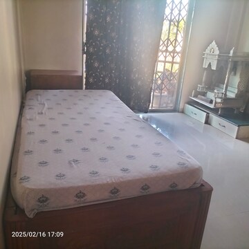 Bedroom in 3 BHK Apartment at Kirti Elegant, Baner – for Rent