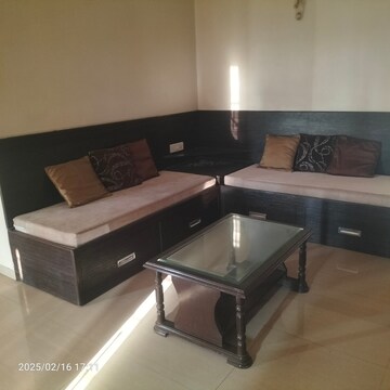 Living Room in 3 BHK Apartment at Kirti Elegant, Baner – for Rent