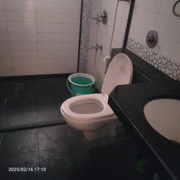 Bathroom in 3 BHK Apartment at Kirti Elegant, Baner – for Rent