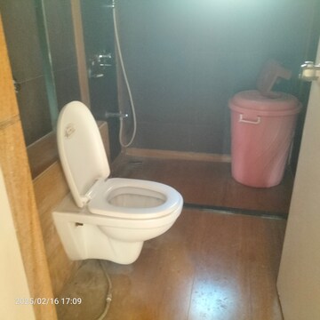 Bathroom in 3 BHK Apartment at Kirti Elegant, Baner – for Rent