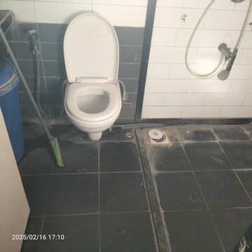 Bathroom in 3 BHK Apartment at Kirti Elegant, Baner – for Rent