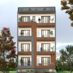 4 BHK + Pooja Room,Servant Room,Study Room 240 Sq.Yd. Builder Floor in Sushant Lok 2
