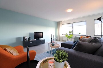 Master Bedroom in 2 BHK Apartment at Krisumi Waterfall Residences, Sector 36a – for Rent