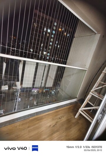 Balcony in 2 BHK Apartment at Ashar Axis, Majiwada – for Rent