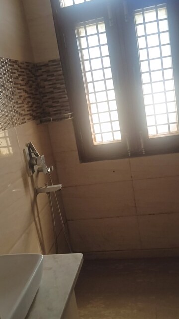 Bathroom in 3 BHK Builder Floor at New Rajinder Nagar – for Rent