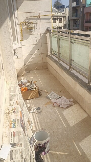 Balcony in 3 BHK Builder Floor at New Rajinder Nagar – for Rent