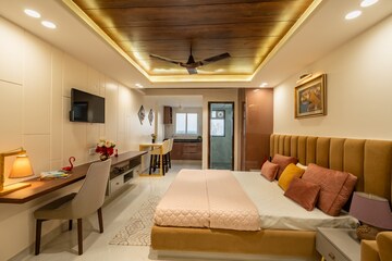 Bedroom in Studio Apartment at GKB Grace Apartment, Ajmer Road – for Sale
