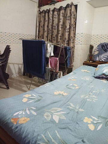 Bedroom in 1 BHK Apartment at Megh Malhar Co-op Housing Society, Ghansoli – for Rent