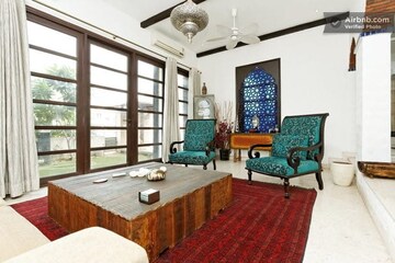 Living Room in 4 BHK Villa at Vipul Tatvam Villas, Sector 48 – for Rent