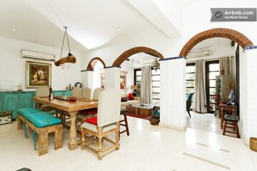 Living Room in 4 BHK Villa at Vipul Tatvam Villas, Sector 48 – for Rent