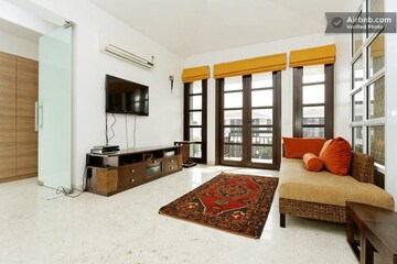 Living Room in 4 BHK Villa at Vipul Tatvam Villas, Sector 48 – for Rent