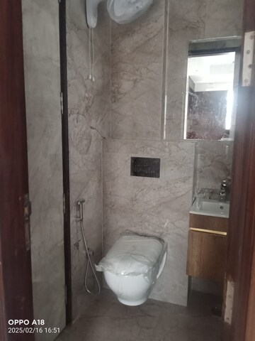 Bathroom in 3 BHK Builder Floor at Vivek Vihar – for Rent