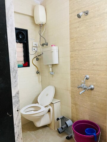 Bathroom in 2 BHK Apartment at Swastik Regalia, Waghbil – for Rent