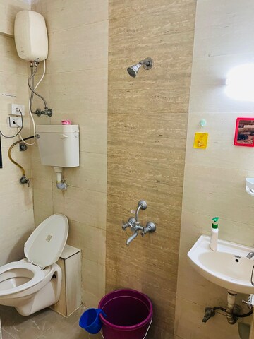Bathroom in 2 BHK Apartment at Swastik Regalia, Waghbil – for Rent