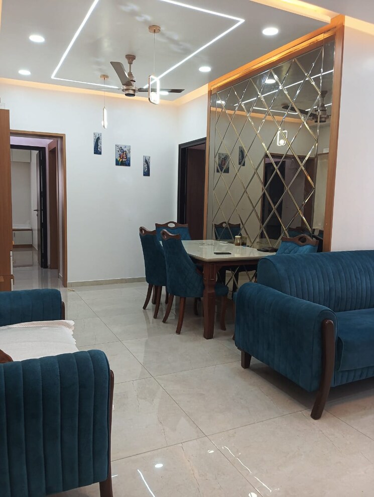 Living Room, kharadi 3 Bedroom 1400 Sq.Ft. Apartment In Kharadi Pune 8209208