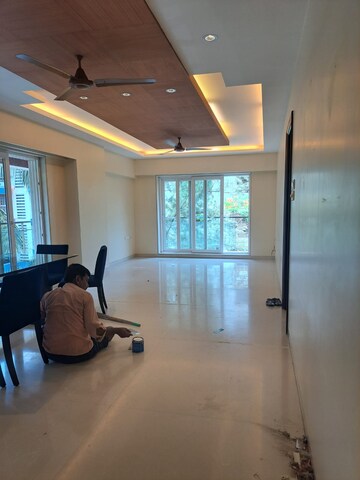 Living Room in 3 BHK Apartment at Zakaria House, Bandra West – for Rent