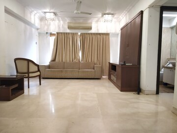 Living Room in 3 BHK Apartment at Nibbana Apartments, Bandra West – for Rent