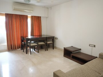 Living Room in 3 BHK Apartment at Nibbana Apartments, Bandra West – for Rent