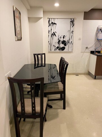 Living Room in 3 BHK Apartment at Golf Edge, Gachibowli – for Rent