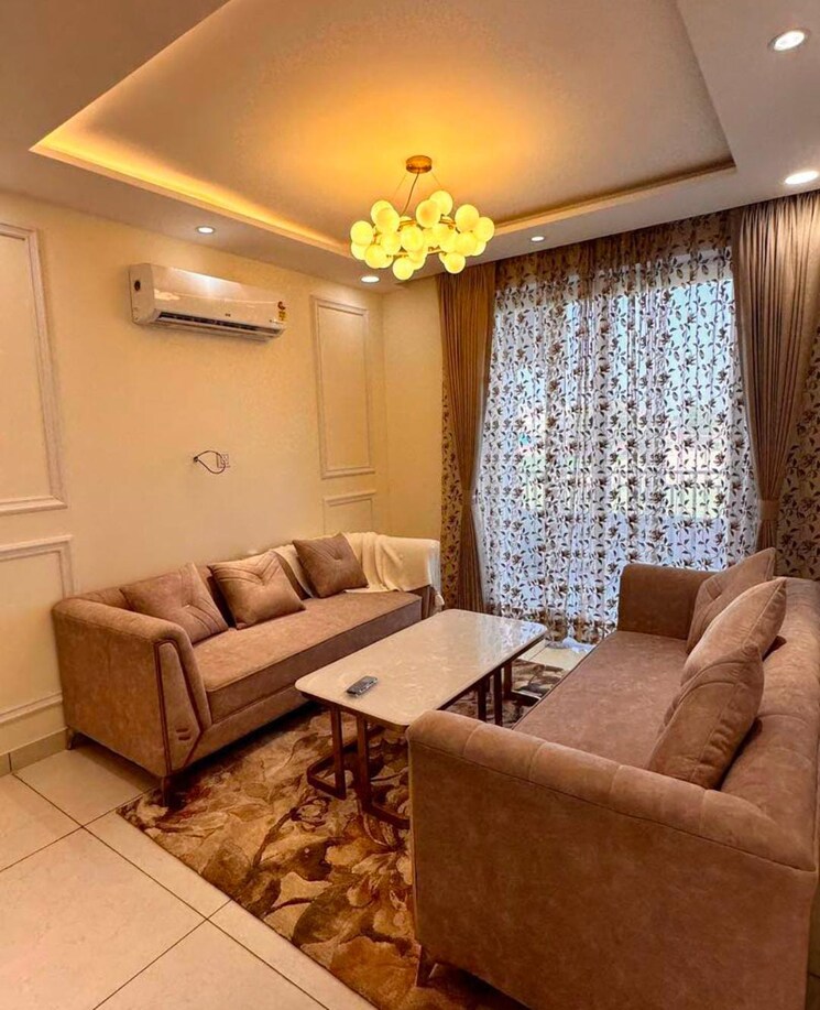 Living Room, the-suman-marvelous 3 Bedroom 1745 Sq.Ft. Apartment In Ramgarh Bhudda Zirakpur 8209293