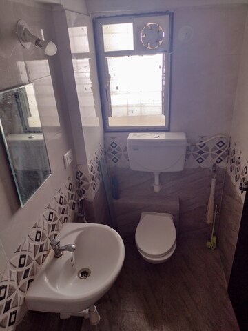 Bathroom in 2 BHK Apartment at Raj Heramb Nere Residency, Narhe – for Rent
