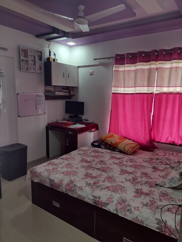 Master Bedroom in 2 BHK Apartment at Raj Heramb Nere Residency, Narhe – for Rent
