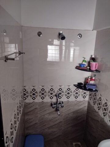 Bathroom in 2 BHK Apartment at Raj Heramb Nere Residency, Narhe – for Rent