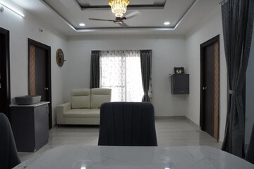 Living Room in 3 BHK Apartment at Raghavendra Arcade, Kondapur – for Rent
