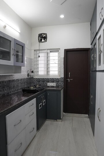 Kitchen in 3 BHK Apartment at Raghavendra Arcade, Kondapur – for Rent