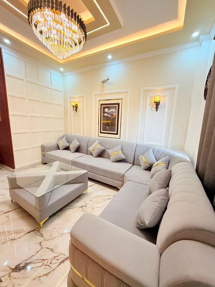 Living Room, gomti nagar 3 Bedroom 1950 Sq.Ft. Independent House In Gomti Nagar Lucknow 8209422