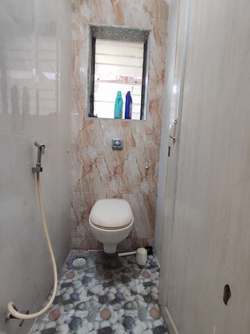 Bathroom in 1 BHK Apartment at Sector 5 Ghansoli – for Rent
