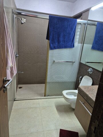 Bathroom in 2 BHK Apartment at Sunshine Heights Ghasoli, Ghansoli – for Rent