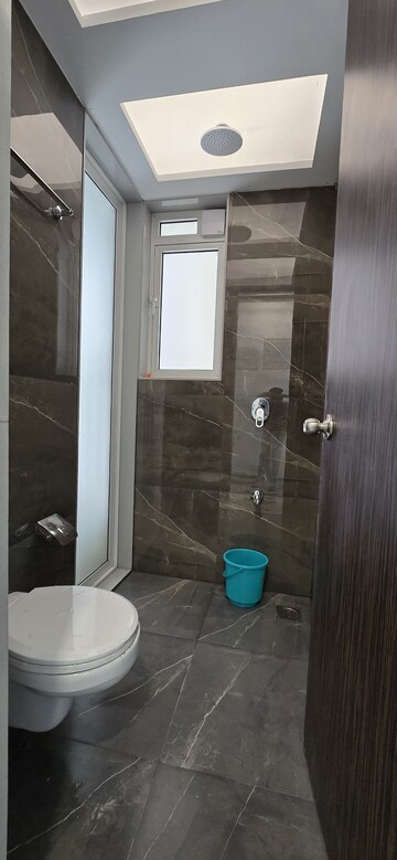Bathroom in 2 BHK Apartment at Aurum Q Residences, Ghansoli – for Rent