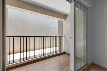 Balcony in 2 BHK Apartment at Dosti Greenscape, Hadapsar – for Sale