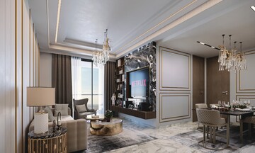 Living Room in 2 BHK Apartment at Goregaon West – for Sale
