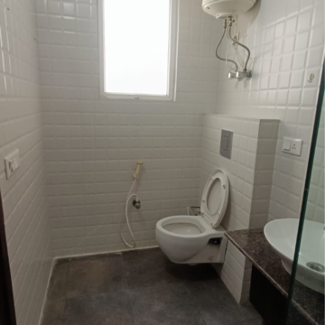 Bathroom in 3 BHK Builder Floor at Saket – for Rent