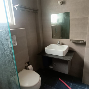 Bathroom in 3 BHK Builder Floor at Saket – for Rent
